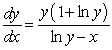 Solve the differential equation .