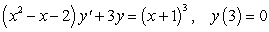 Solve the initial value problem .