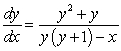 <strong>The differential equation can be solved by which of the following?</strong> A) solving the linear equation - the equation is in the form of a linear equation B) separating the variables C) rewriting it with as the dependent variable and solving the resulting linear equation D) rewriting it with as the dependent variable and solving the resulting separable equation E) none of the above