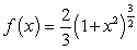Compute the surface area of revolution of about the x-axis over the interval .