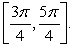 Calculate the arc length of over the interval