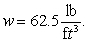 An infinite plate shown in the figure below, bounded by the graphs of and and the y-axis, is submerged vertically in water, with its top ft below the water surface. Calculate the fluid force on a side of the plate. (The density of water is )