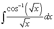 <strong>To evaluate the integral using Integration by Parts, we should choose:</strong> A) . B) . C) . D) . E) .