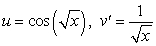 <strong>To evaluate the integral using Integration by Parts, we should choose:</strong> A) . B) . C) . D) . E) .