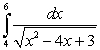 Evaluate the integral .