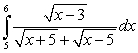 Evaluate the integral .