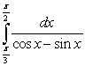 Use the substitution and the identities to evaluate the integral .