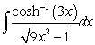 Evaluate the integral .