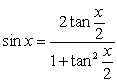 Use the substitution and the identities and to rewrite the following integrand as a rational function and evaluate it.
