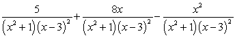 <strong>The partial fraction decomposition of is:</strong> A) . B) . C) . D) . E) .