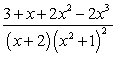 <strong>The partial fraction decomposition of is:</strong> A) . B) . C) . D) . E) .