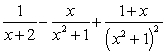 <strong>The partial fraction decomposition of is:</strong> A) . B) . C) . D) . E) .