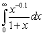 <strong>Which of the following integrals converges?</strong> A) B) C) D) E)