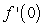 Use the definition of the derivative at to find if .