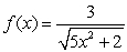 Let with domain . Find