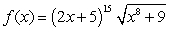 Let . Use logarithmic differentiation to calculate .