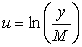 <strong>Consider the Gompertz differential equation . Define the function by . The differential equation for is,</strong> A) B) C) D) E)