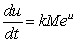 <strong>Consider the Gompertz differential equation . Define the function by . The differential equation for is,</strong> A) B) C) D) E)