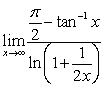 <strong>Compute the following limits:</strong> A) B)