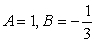 <strong>The values of and , such that the function is continuous for all are</strong> A) B) C) D) E)