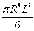 <strong>A solid circular cylinder of radius and length whose density is the square of the distance from the axis of symmetry has the following mass:</strong> A) . B) . C) . D) . E) .