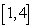 Find a value in such that is equal to the average of on if
