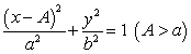 <strong>The volume of the solid obtained by rotating the ellipse about the y-axis is </strong> A) B) C) D) E) none of the above.