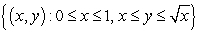Find the volume of the solid obtained by rotating the region about the line .