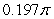 <strong>The volume of the solid obtained by rotating the region shown in the figure about the Y-axis is </strong> A) . B) . C) . D) . E) .