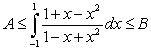 Use the global extrema of on to find constants and such that .