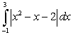 Evaluate the integral .