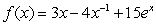 Find the general antiderivative of .