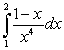 <strong>Evaluate the following integrals using the Fundamental Theorem of Calculus, Part I:</strong> A) B) C)