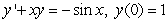 <strong>Let be a twice differentiable function. The integral equation can be written as the following initial value problem:</strong> A) B) C) D) E)