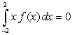 <strong>The graph of on is shown in the following figure: </strong> A) Explain why without evaluating the integral. B) Find if . C) Consider . What is the value of ?