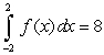 <strong>The graph of on is shown in the following figure: </strong> A) Explain why without evaluating the integral. B) Find if . C) Consider . What is the value of ?