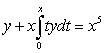 <strong>Let be a twice differentiable function. The integral equation can be rewritten as the following initial value problem:</strong> A) B) C) D) E) None of the above.