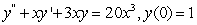 <strong>Let be a twice differentiable function. The integral equation can be rewritten as the following initial value problem:</strong> A) B) C) D) E) None of the above.