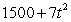 Water flows into a reservoir at a rate of gallons/hour. Since there is a tiny hole in the reservoir, the water leaks out at a rate of gallons/hour. What is the net change in the amount of water in the reservoir over the time interval ?