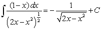 <strong>The substitution leads to which integration formula below?</strong> A) B) C) D) E)
