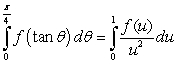<strong>The substitution and the identity lead to which of the following integration formulas?</strong> A) B) C) D) E)