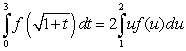 <strong>The substitution leads to which integration formula?</strong> A) B) C) D) E) None of the above.