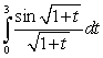Use the substitution to evaluate the integral .