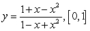 <strong>Find the maximum value and the minimum value of the function in the given interval or in its natural domain </strong> A) B) C)