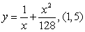 <strong>The minimum and maximum of which of the following functions does not occur at a critical point in the open interval:</strong> A) B) C) D) E)