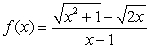 <strong>Which of the following functions does not have horizontal asymptotes?</strong> A) B) C) D) E) None of the above.