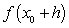 <strong>We can use the difference quotient as an approximation to when and are known. </strong> A) Find an approximation to based on the values of and . Given such that: B) Use the approximation found in (A) to approximate C) Use the approximation found in (A) to approximate