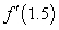 <strong>We can use the difference quotient as an approximation to when and are known. </strong> A) Find an approximation to based on the values of and . Given such that: B) Use the approximation found in (A) to approximate C) Use the approximation found in (A) to approximate