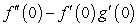 <strong> and are two differentiable functions satisfying and . Which of the following formulas represents ?</strong> A) 0 B) C) D) E)