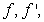 The graphs of and are shown below. Determine which graph corresponds to and .